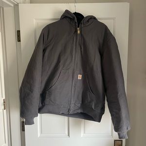 Carhartt Men’s Insulated Grey Jacket Medium